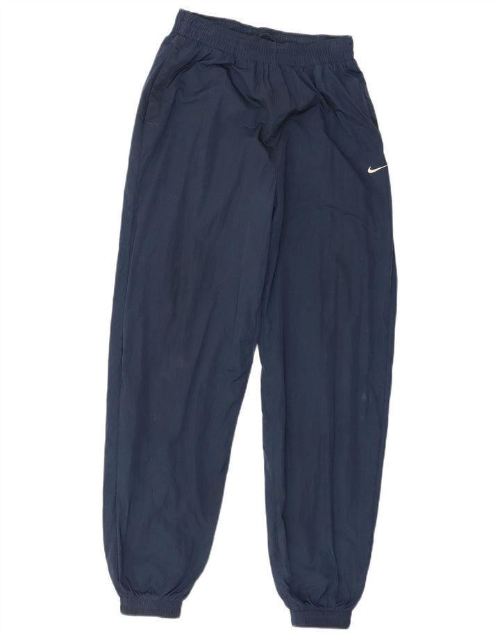 Nike Mens Tracksuit Trousers Joggers XS  Navy Blue Polyester
