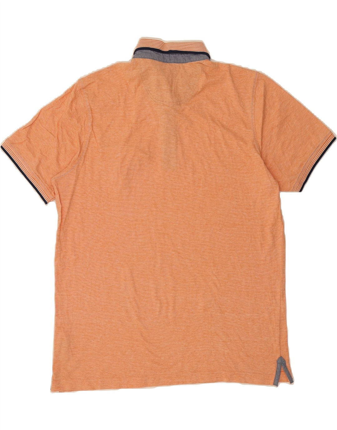 PIERRE CARDIN Mens Polo Shirt Large Orange Cotton Vintage Pierre Cardin and Second-Hand Pierre Cardin from Messina Hembry 