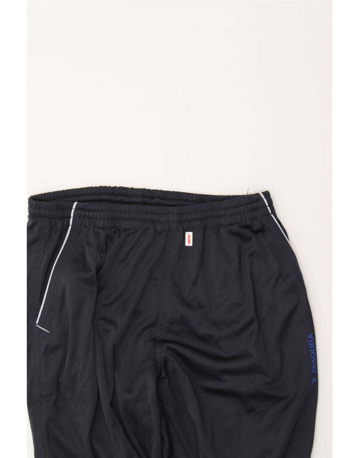 DIADORA Mens Tracksuit Trousers XL  Navy Blue Polyester Vintage Diadora and Second-Hand Diadora from Messina Hembry 