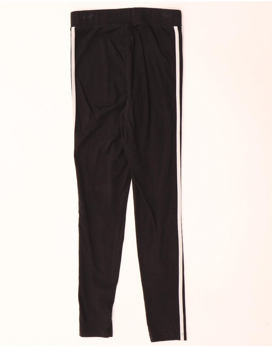 Adidas Womens Leggings UK 10 Small Black Cotton