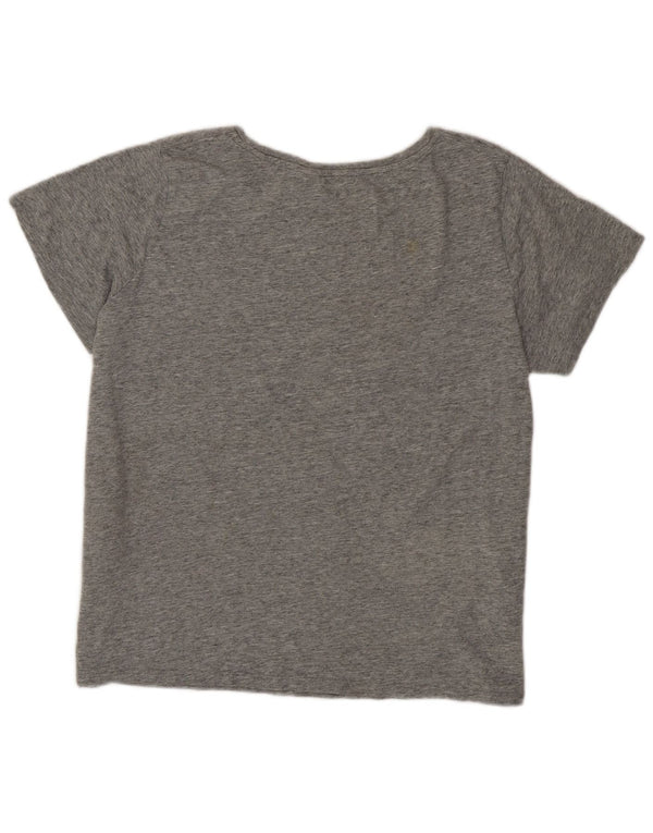 T-shirt grafica da donna Levi's Top UK 18 XL cotone chiazzato grigio