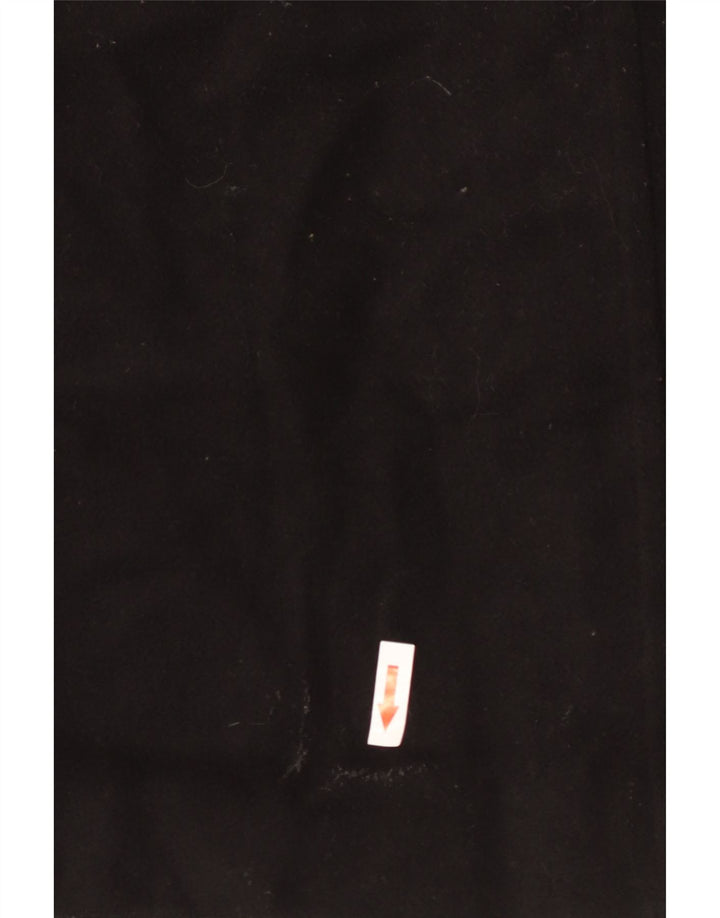 DOCKERS Mens Overcoat UK 44 2XL Black Polyester