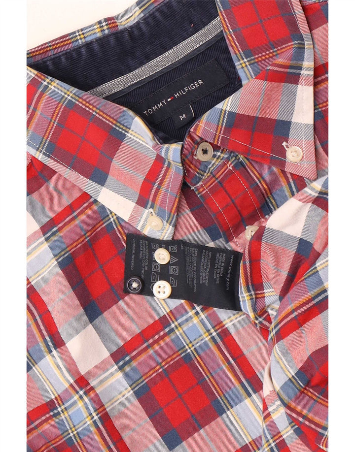 Tommy Hilfiger Chemise Homme Medium Red Check Coton