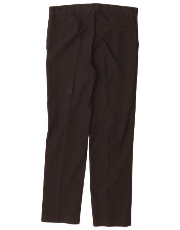 Marks & Spencer Boys ίσιο παντελόνι φόρμας 15-16 ετών W32 L29 μαύρο