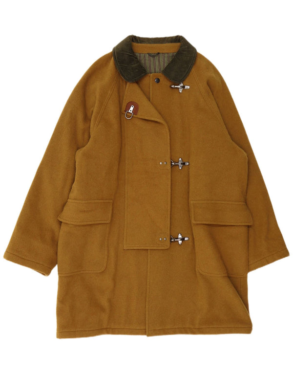 Merlet Womens Oversized Duffle Coat UK 18 XL Khaki