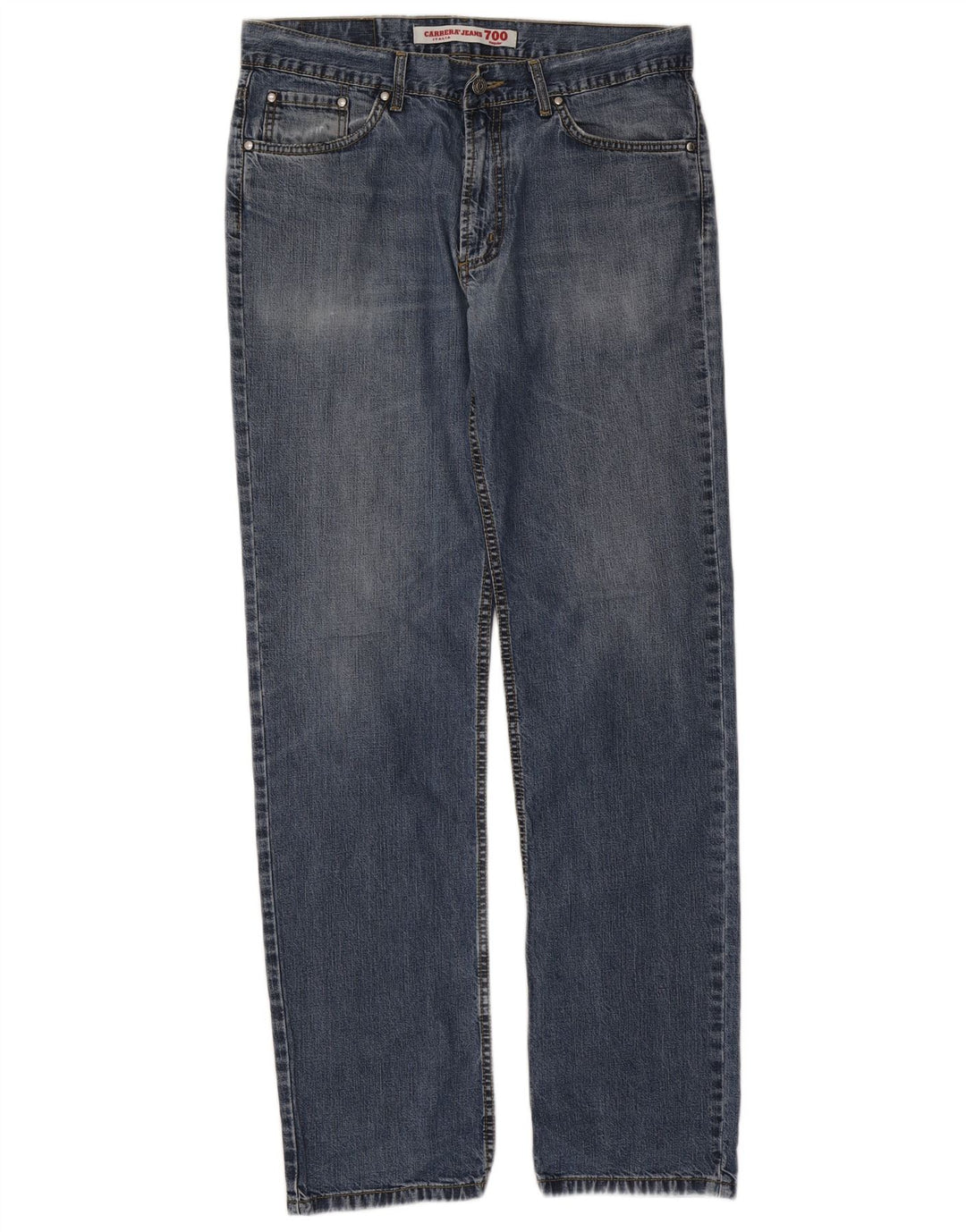 Męskie jeansy Carrera 700 Straight W32 L32 Niebieskie
