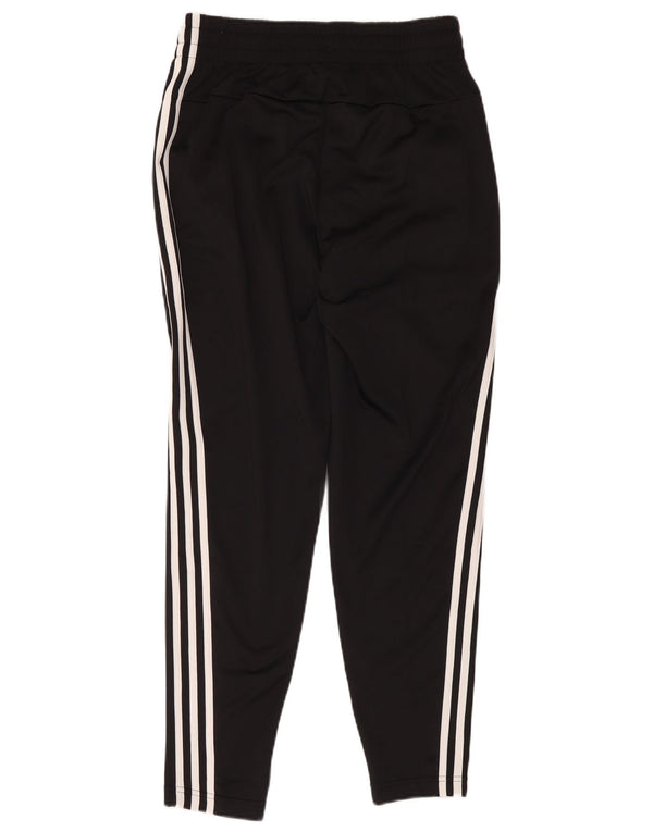 Adidas Pantalon de survêtement pour femme UK 8/10 Small Noir Polyester