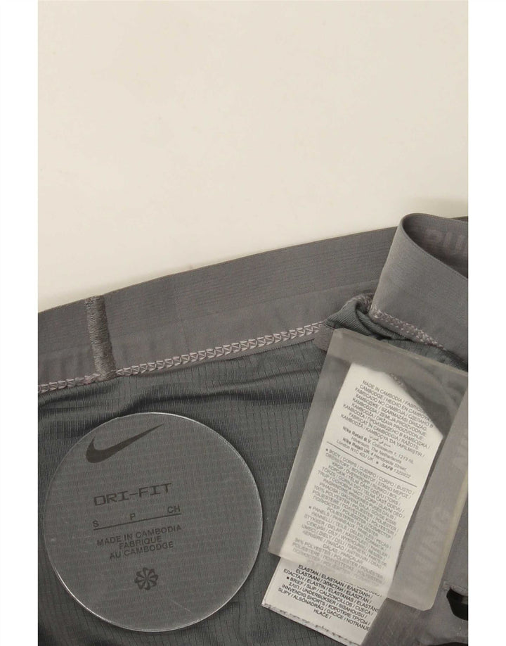 Nike Mens Dri Fit Sport Shorts Small Grey Polyester