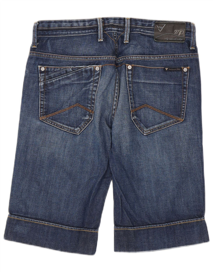 Meltin' Pot Womens Denim Shorts W31 Medium  Blue Cotton