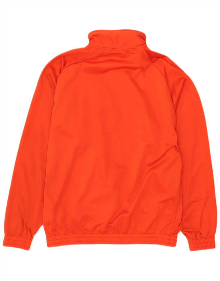 Vintage træningsdragt til mænd Topjakke IT 48 Medium Orange Colourblock Polyester