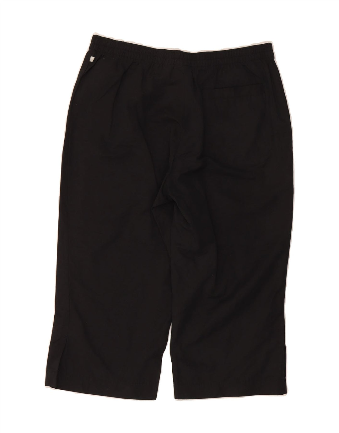 ADIDAS Womens Bermuda Shorts UK 12 Medium W28 Black Cotton Vintage Adidas and Second-Hand Adidas from Messina Hembry 