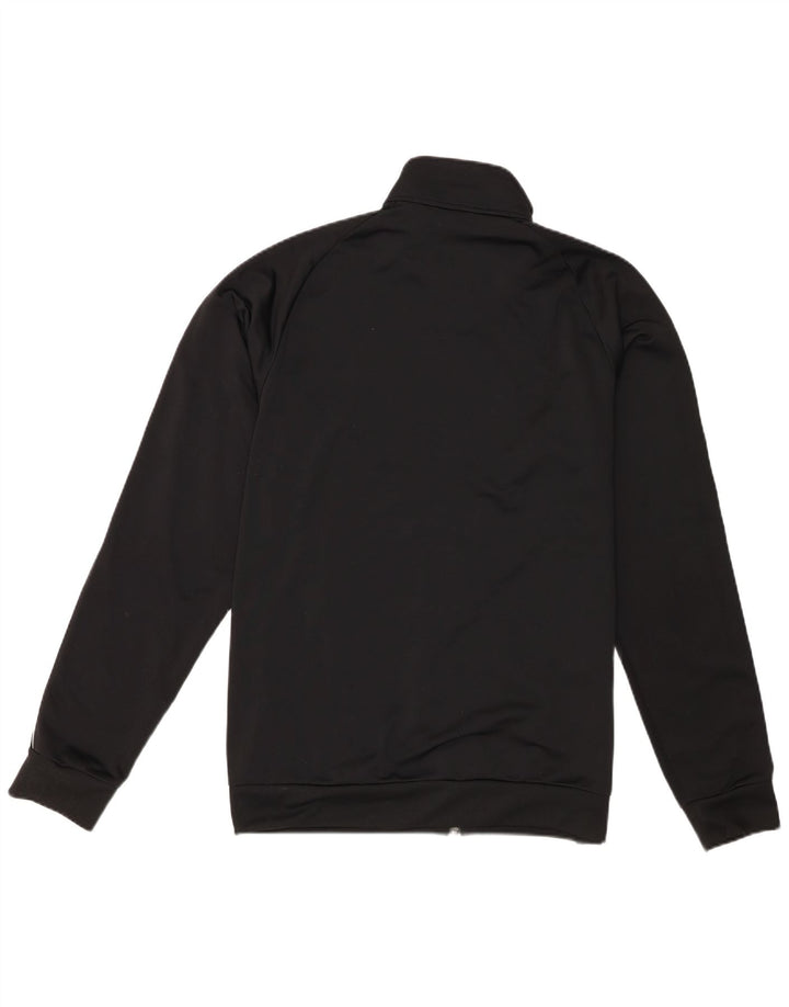 Adidas Mens Tracksuit Top Jacket Large Black Polyester