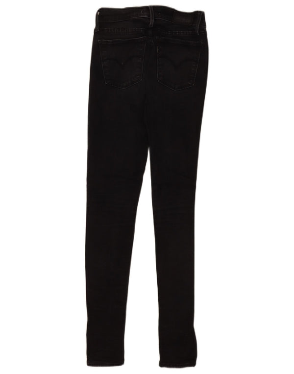Женские джинсы Levi's 710 Super Skinny W25 L30, черный хлопок