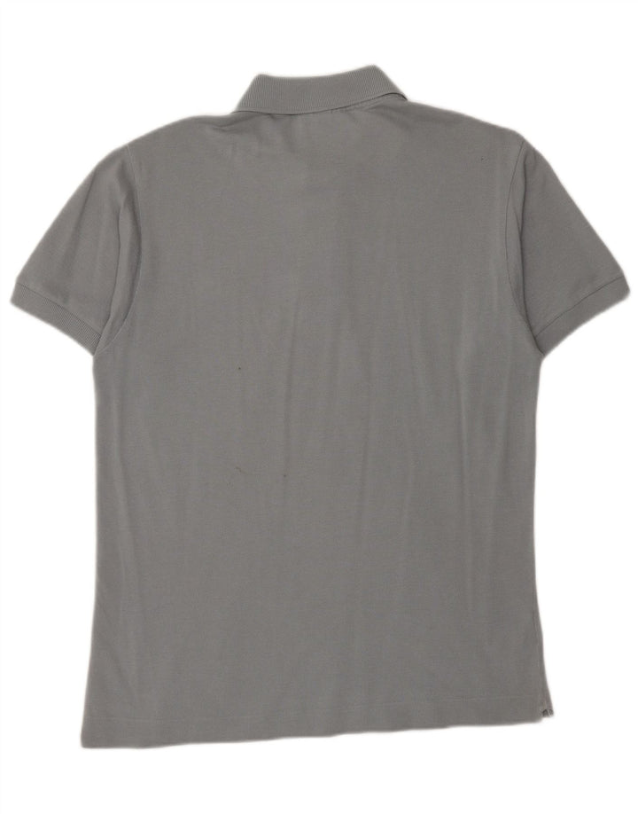 Lacoste Mens Classic Fit Polo Shirt Size 3 Small Grey Cotton
