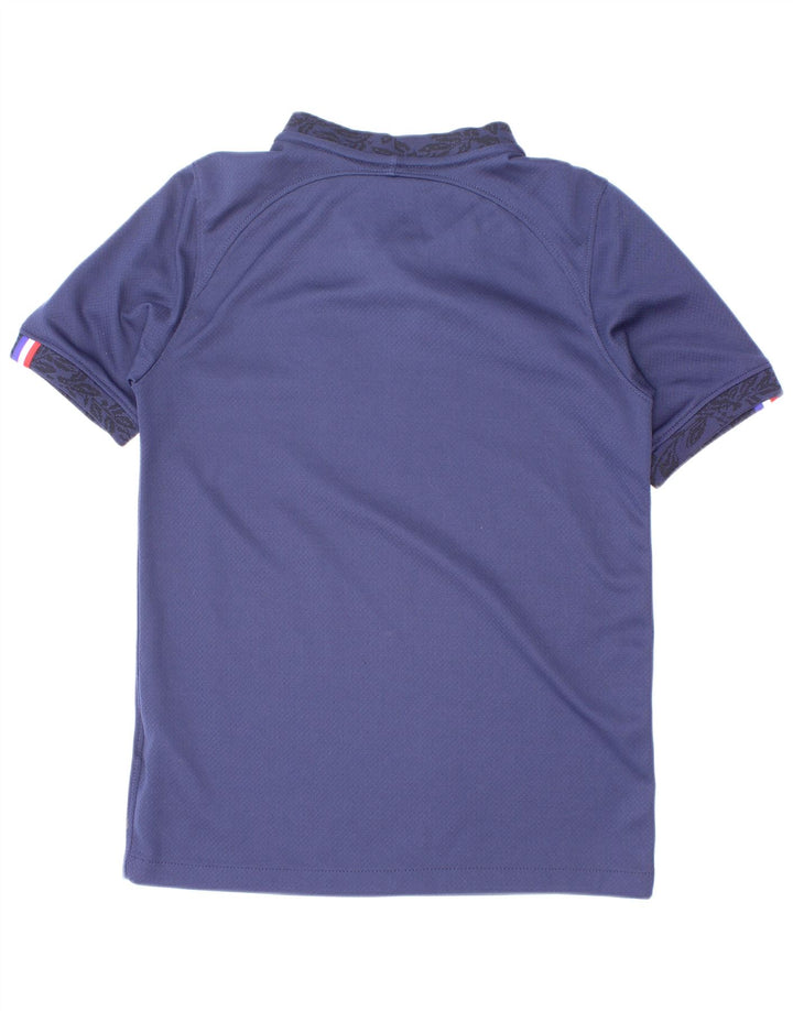 Nike Boys T-Shirt Top 8-9 år Lille marineblå