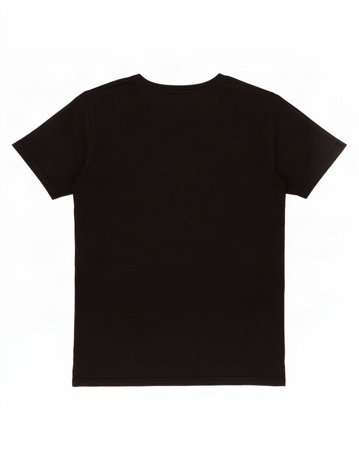 Adidas Mens Graphic T-Shirt Top Medium Black Cotton