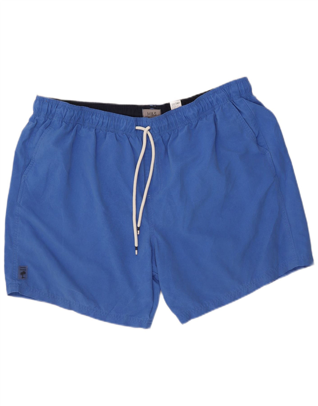 Marks & Spencer Mens Swimming Shorts 3XL  Blue Polyester