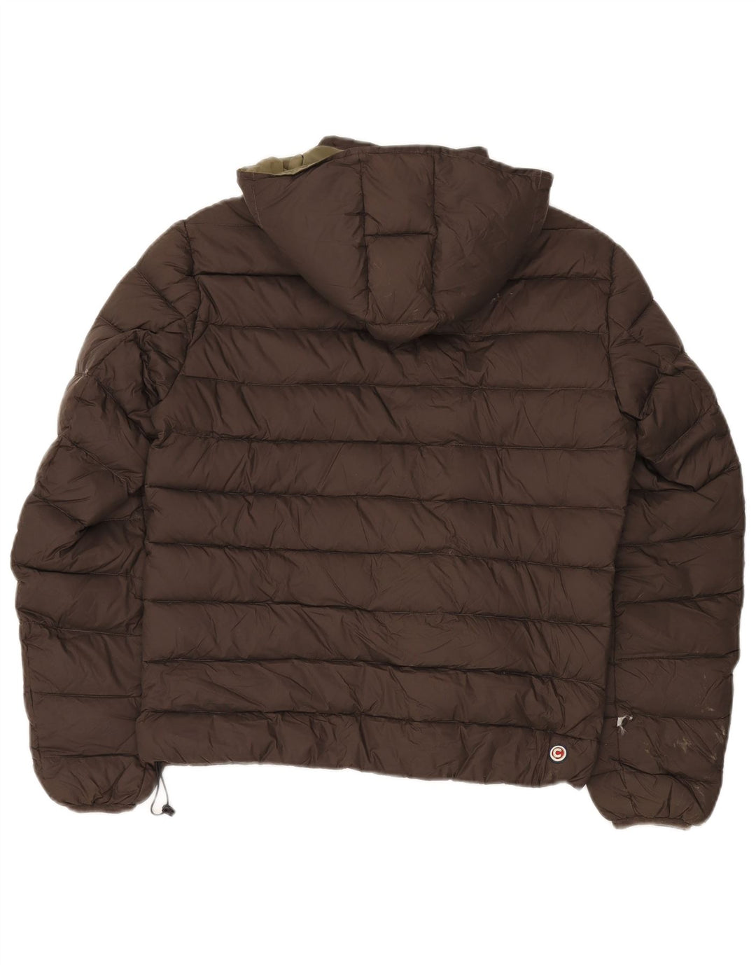 Colmar Mens Hooded Padded Jacket IT 44 XS Khaki Polyamide