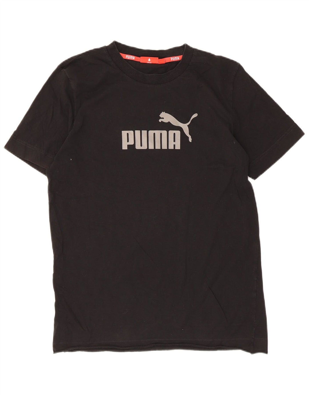 Puma Mens Graphic T-Shirt Top Small Black