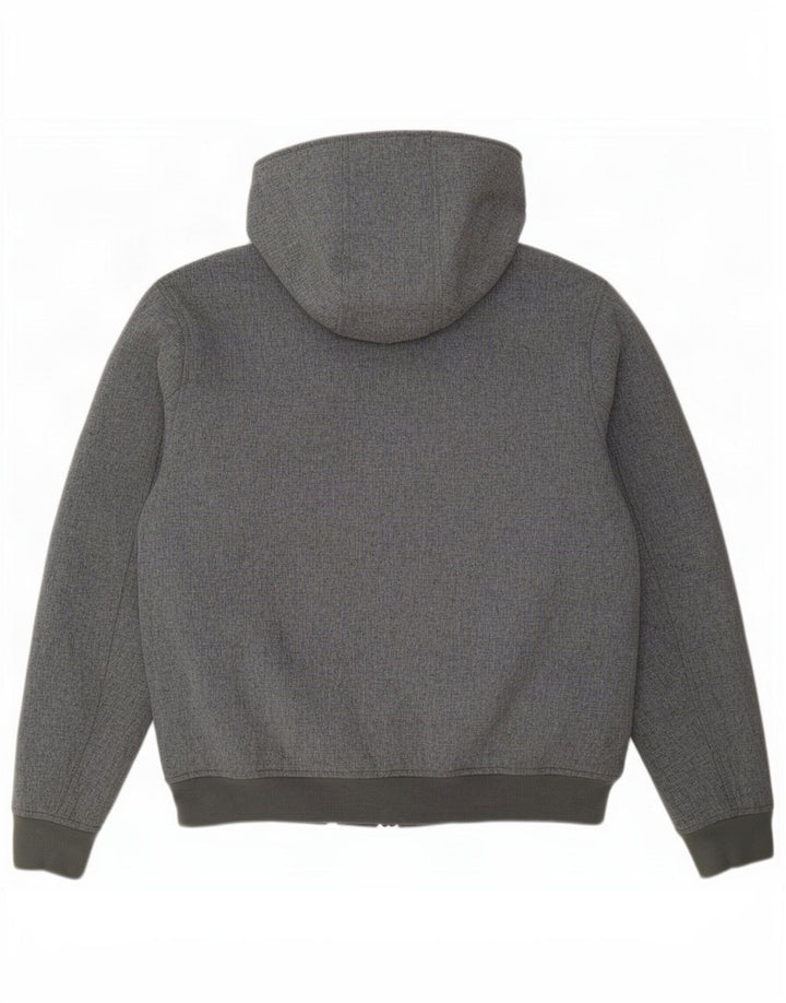 Tommy Hilfiger Mens Zip Hoodie Sweater Medium Grey Polyester
