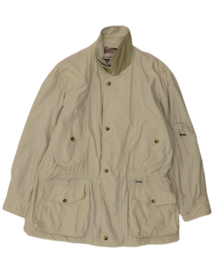 Sympatex Mens Windbreaker Jacket UK 42 XL Grey Polyester