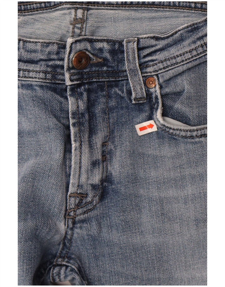 Roy Rogers Mens Slim Jeans W29 L32 Blue Cotton