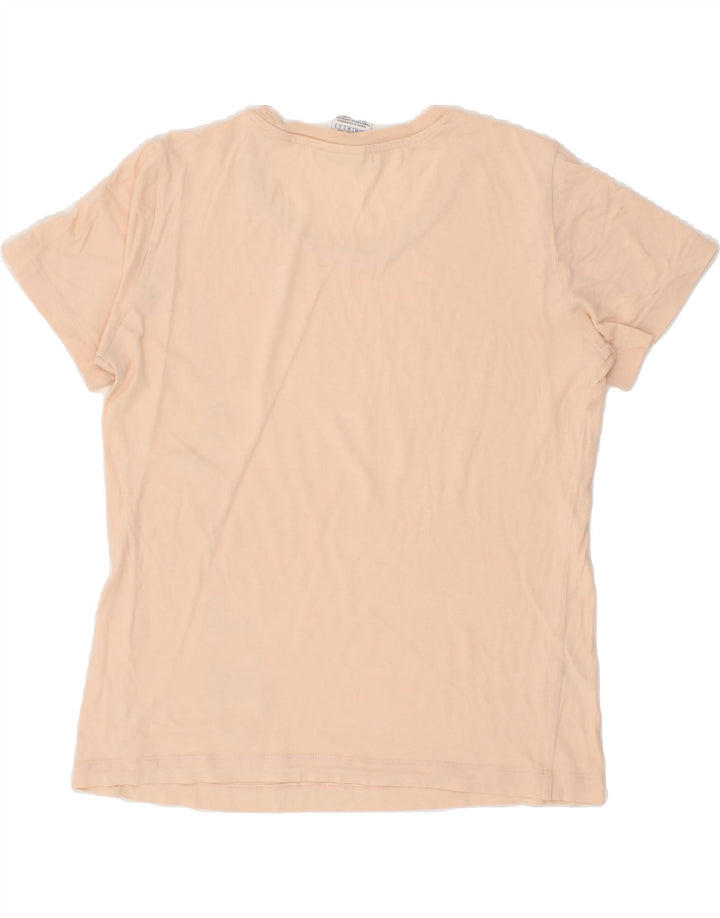 CHAMPION Womens Graphic T-Shirt Top UK 14 Medium Pink Vintage Champion and Second-Hand Champion from Messina Hembry 