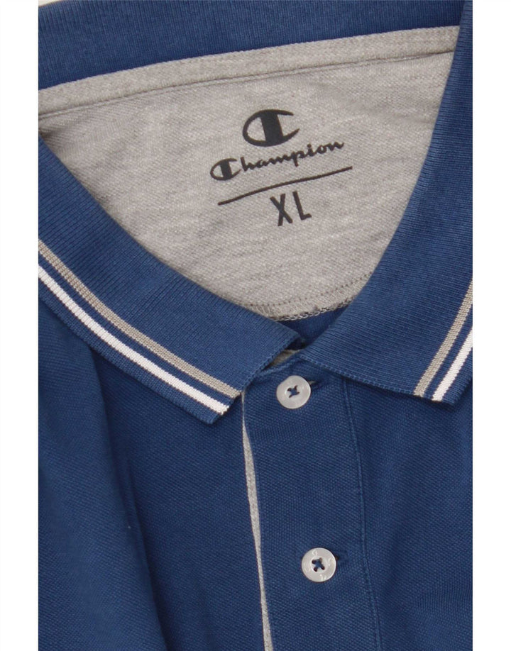 Camisa polo masculina Champion XL azul
