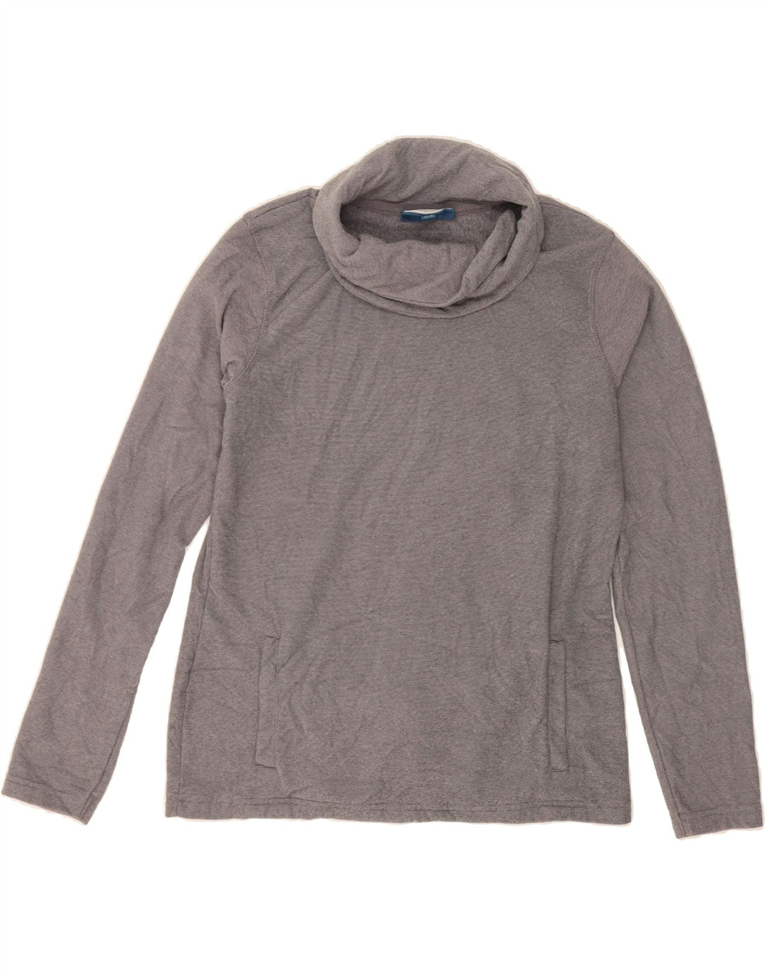 MOUNTAIN WAREHOUSE Womens Roll Neck Jumper Sweater UK 12 Medium  Grey Vintage Mountain Warehouse and Second-Hand Mountain Warehouse from Messina Hembry 