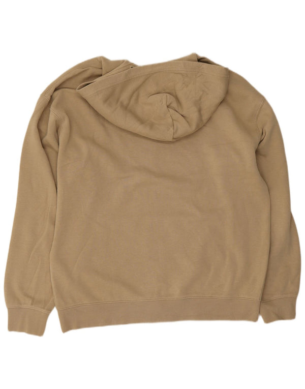 Levi's Herre Relaxed Fit Hoodie Sweater med lynlås Medium Beige Bomuld