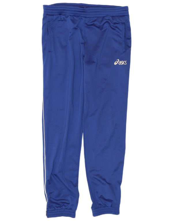 Asics Pantalon de survêtement pour homme Pantalon de jogging Petit Bleu Polyester