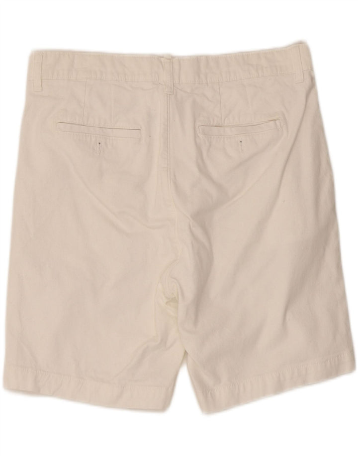 Pantaloncini chino da uomo Zara EU 42 Large W32 cotone bianco
