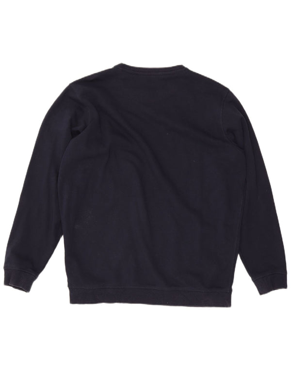 James Pringle herre sweatshirt jumper stor marineblå bomuld