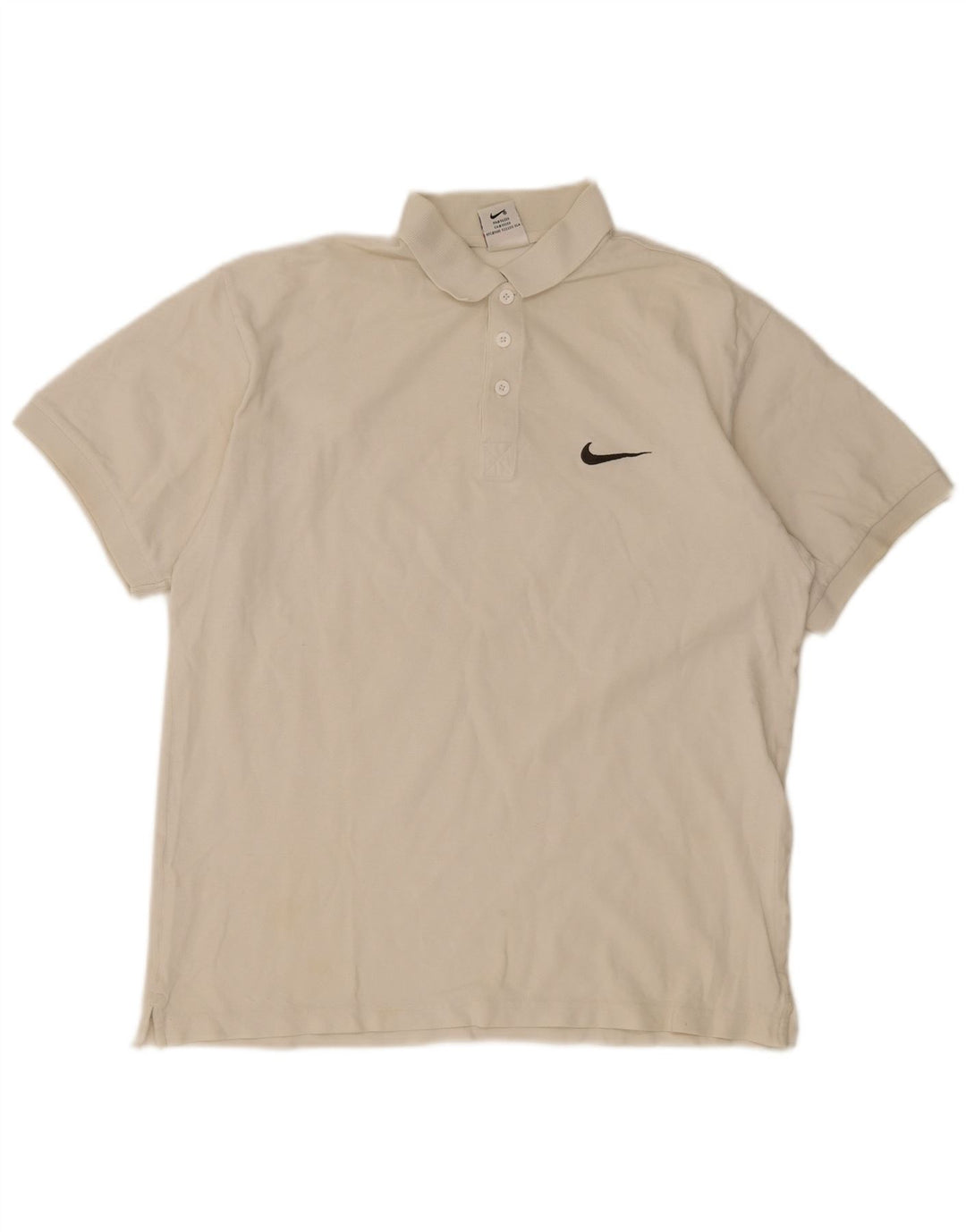 Polo Nike Hombre UK 39/41 Medium Blanco