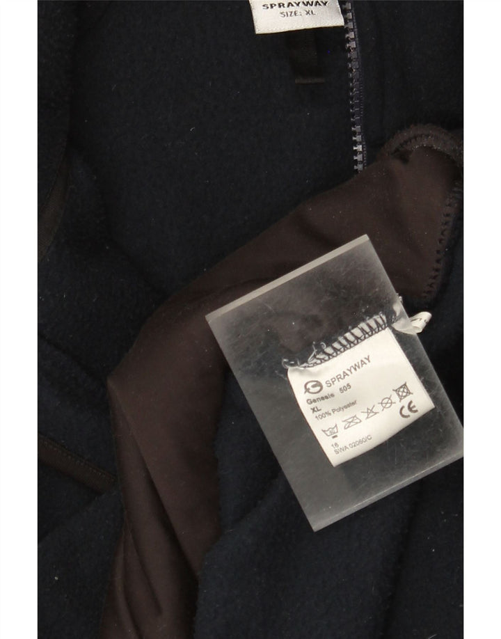 Sprayway Herren Fleecejacke UK 42 XL Marineblau Polyester