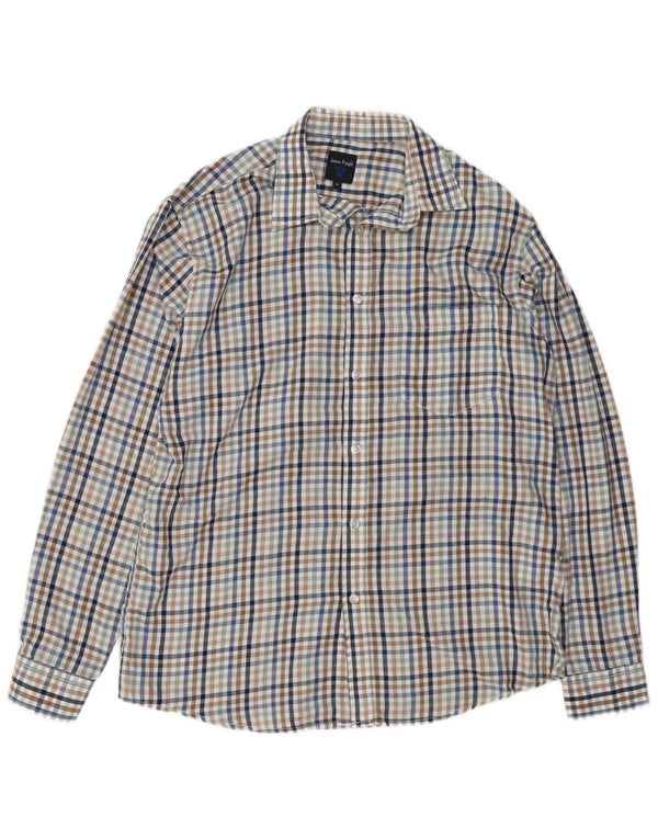 Camisa de franela para hombre James Pringle Medium Vichy multicolor