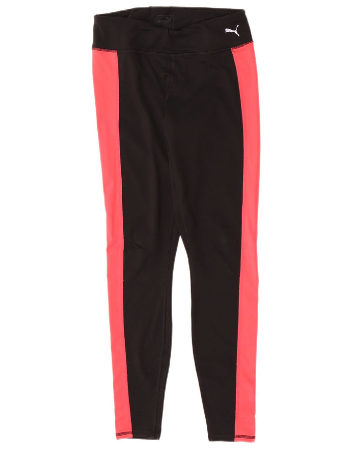 Puma Leggings pour femme UK 42 Medium Noir Colourblock