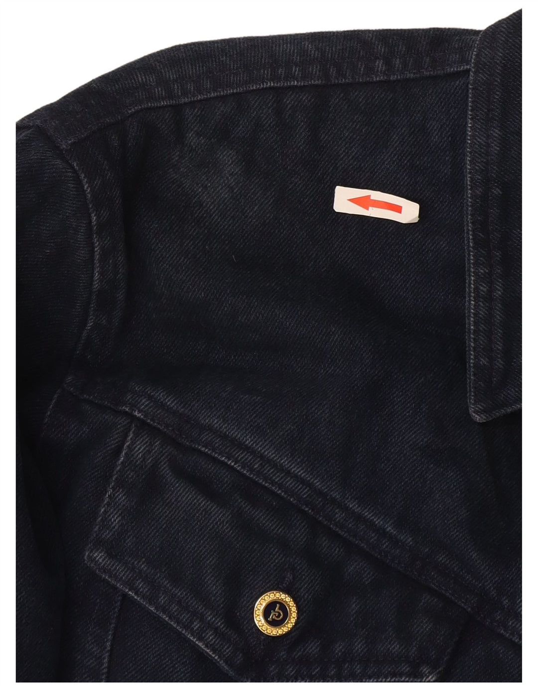 Giacca Jeans Donna Roccobarocco IT 42 Medio Blu Navy Cotone