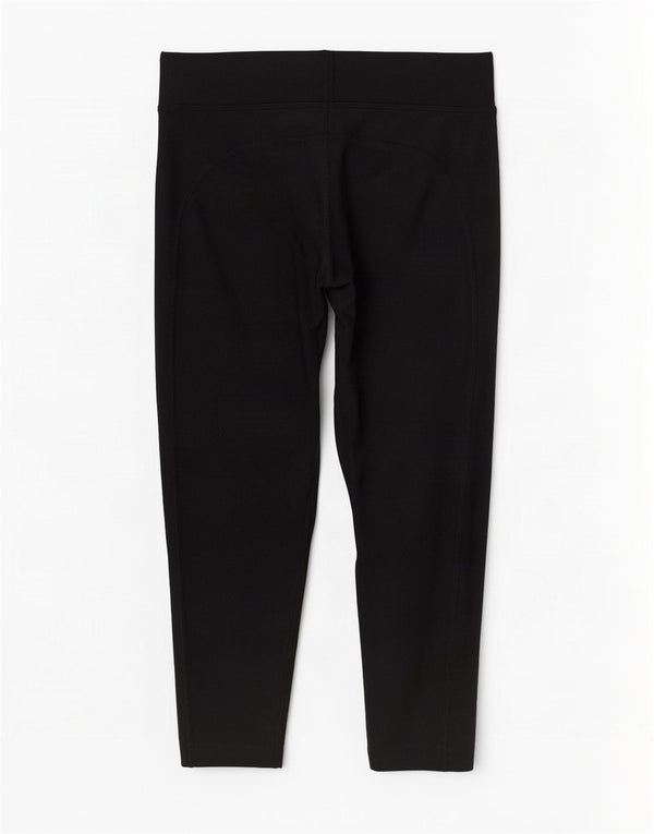Damskie legginsy Capri Under Armour Heat Gear UK 8, małe, czarne, poliestrowe