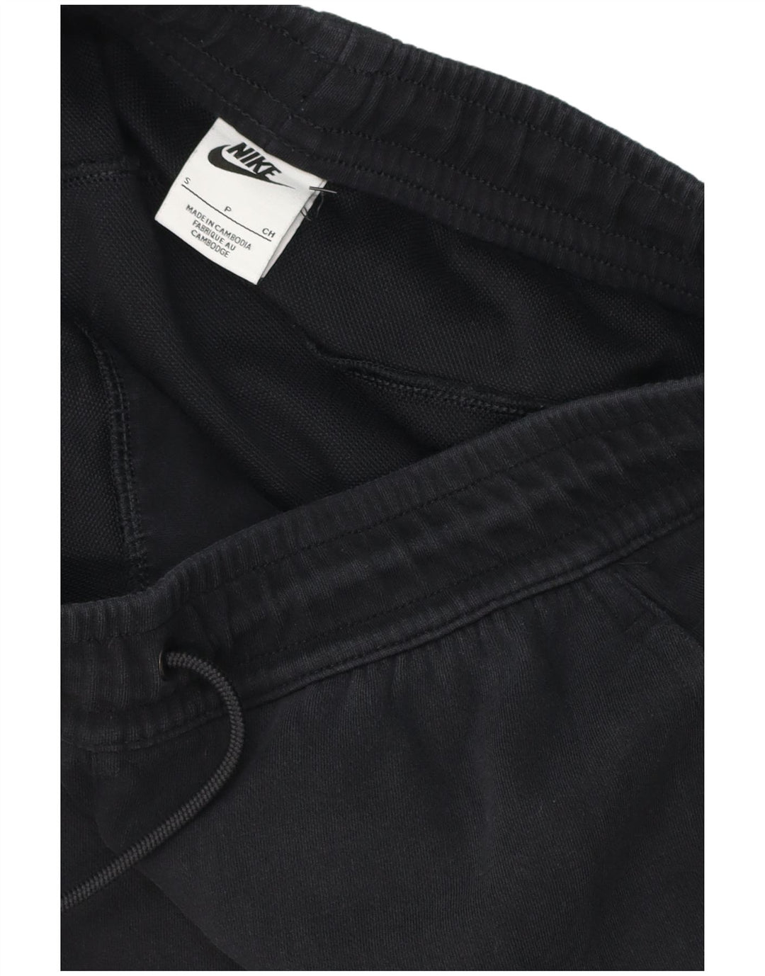 NIKE Mens Sport Shorts Small  Black Cotton