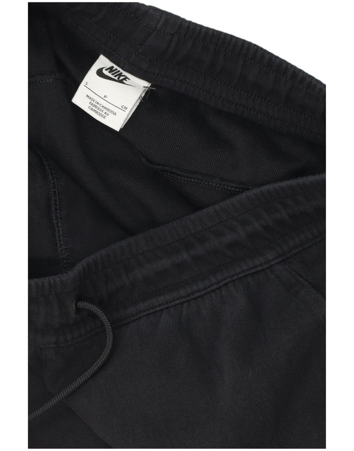NIKE Mens Sport Shorts Small  Black Cotton
