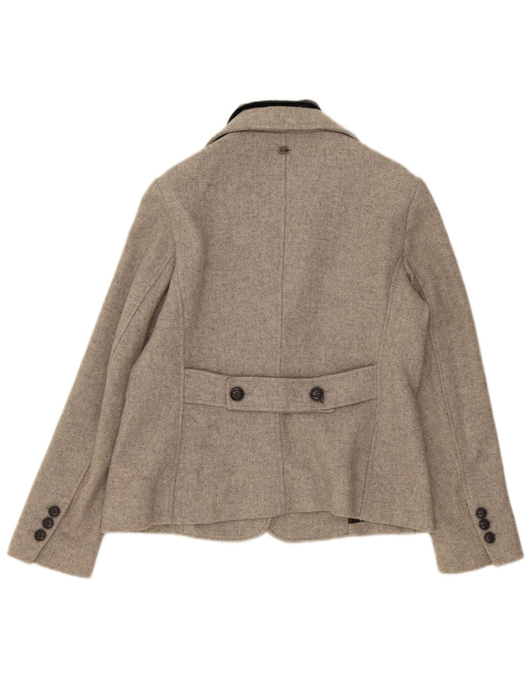 Marlboro Classics Womens Blazer Jacket UK 16 Large Grey Colourblock