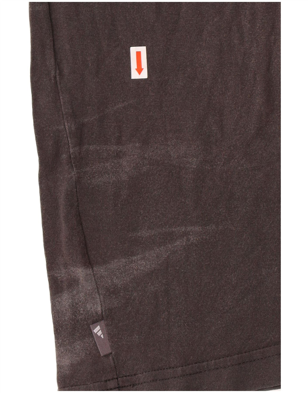 ADIDAS Mens T-Shirt Top Medium Grey Cotton