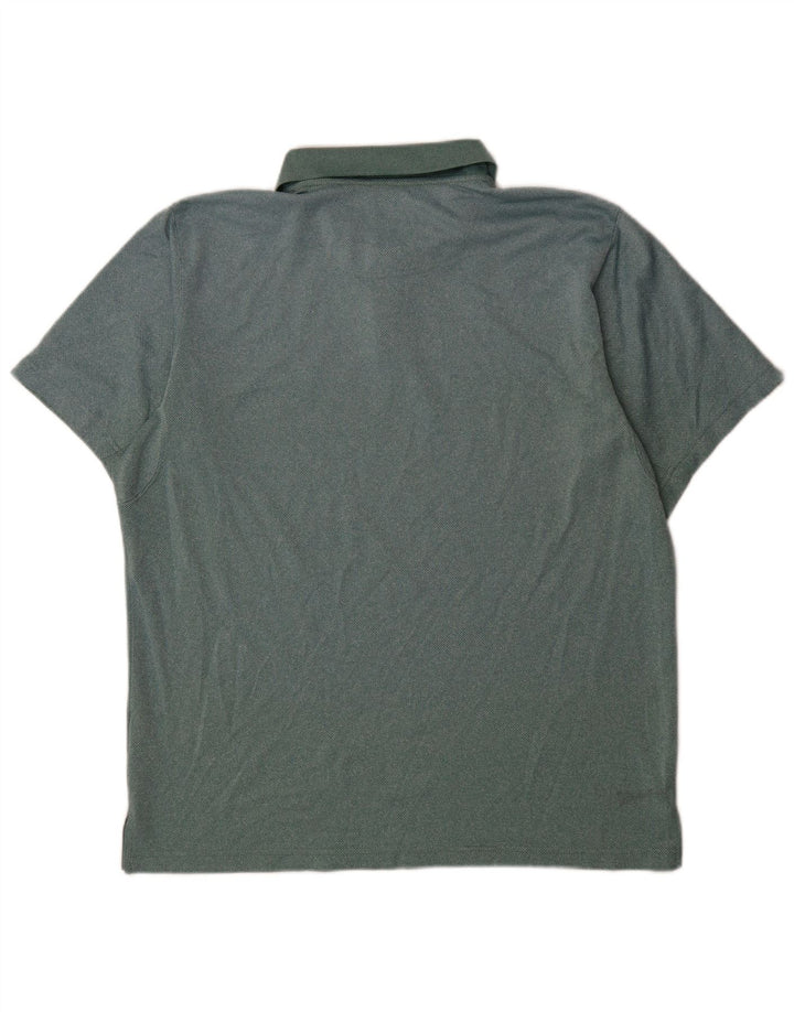 Camisa polo masculina Columbia XL verde poliéster