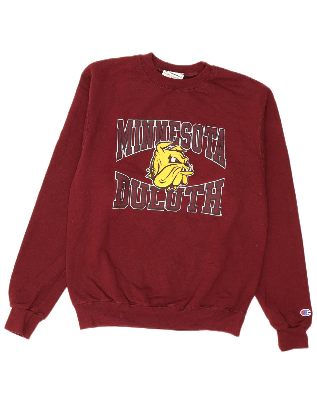 Champion Herren Minnesota Duluth Grafik-Sweatshirt, Pullover, Größe S, Burgunderrot