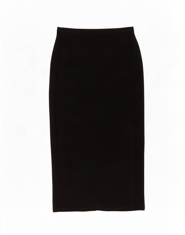 Krizia Dame Midi Nederdel IT 44 Medium W30 Sort
