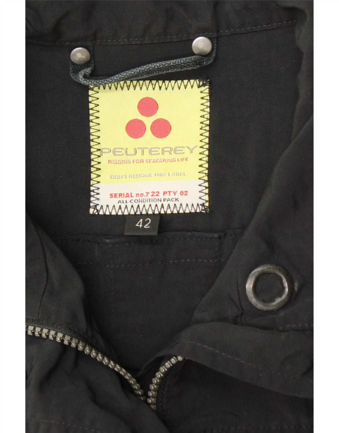Giacca utility da donna PEUTEREY IT 42 media nera