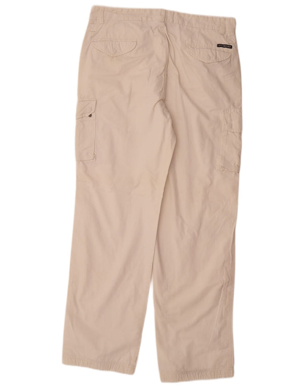 Ivy Oxford Herre joggers Cargo Bukser IT 52 XL W34 L32 Beige Bomuld