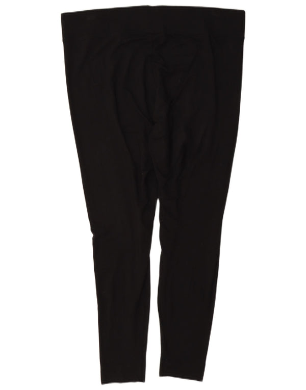 Legginsy damskie Marks & Spencer UK 18 XL, czarna wiskoza