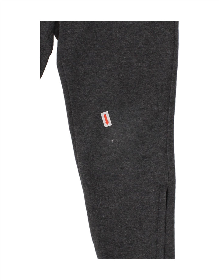 REEBOK Boys Graphic Tracksuit Trousers 4-5 Years Grey Cotton Vintage Reebok and Second-Hand Reebok from Messina Hembry 